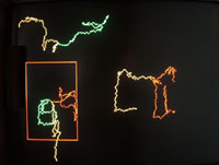 Photo from a sequence in the <I>Magic Hand of Chance</I>