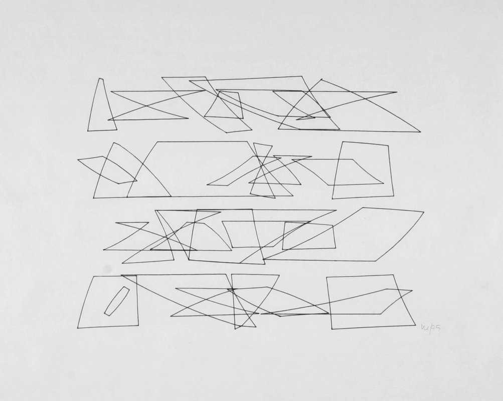 Vera Molnar - 10 Trapèzes (10 Trapeziums)