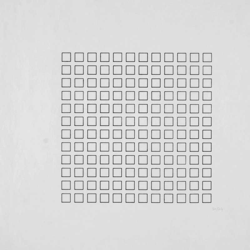 Vera Molnar - 144 Trapèzes (144 Trapeziums)