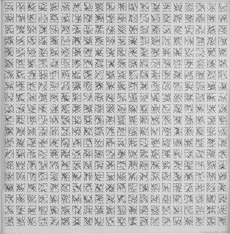 Vera Molnar - Hommage à Dürer, 400 variations (Homage to Dürer, 400 variations)