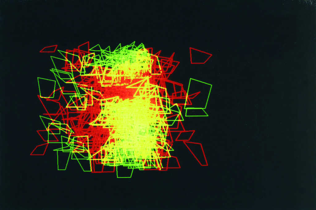 Vera Molnar - Structures de quadrilatères (Square Structures)